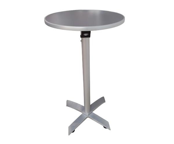 Cocktail table - Manhattan base with laminate top and aluminium edge