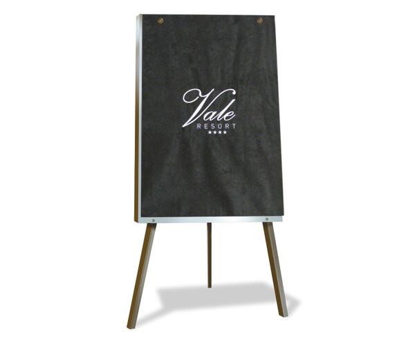 Custom flip chart cover with eyelets (made to exact size of flip chart)