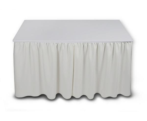 Juponnage table rectangulaire